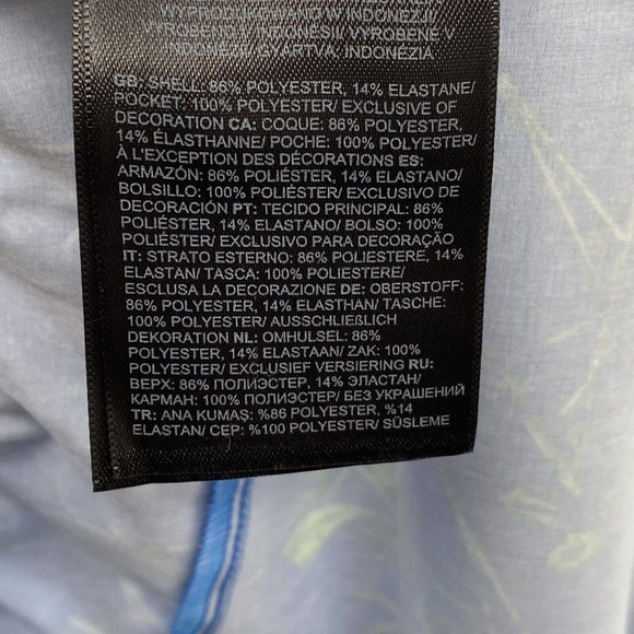 The North Face Wander Short Mens XL Blue SuperSonic Print Standard‎ Fit Dry TNF - Picture 6 of 8